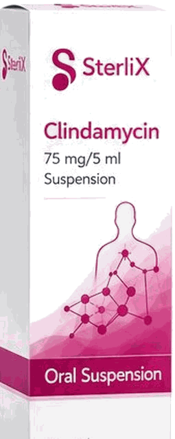 Clindamycin Oral 75mg/5ml oral suspension pack