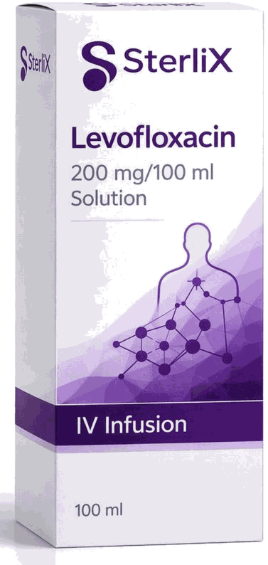 Levofloxacin 500mg/100ml solution for infusion pack