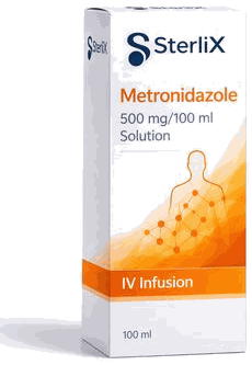 Metronidazole 500mg/100ml solution for infusion pack