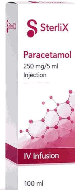 Paracetamol IV 1g/100ml solution for infusion pack