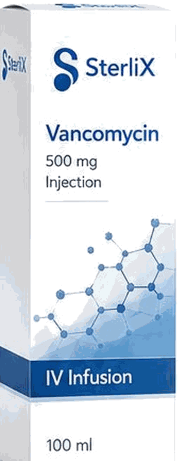 Vancomycin 500mg powder for infusion pack